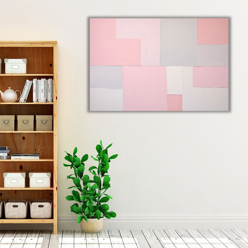 Rosé minimaliste, H 20 po x l 30 po