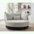 52.75'' Oversized Round Swivel sofa-963571767
