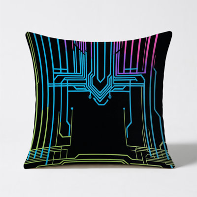 Hyper Radiance Indoor And Outdoor Throw Pillow