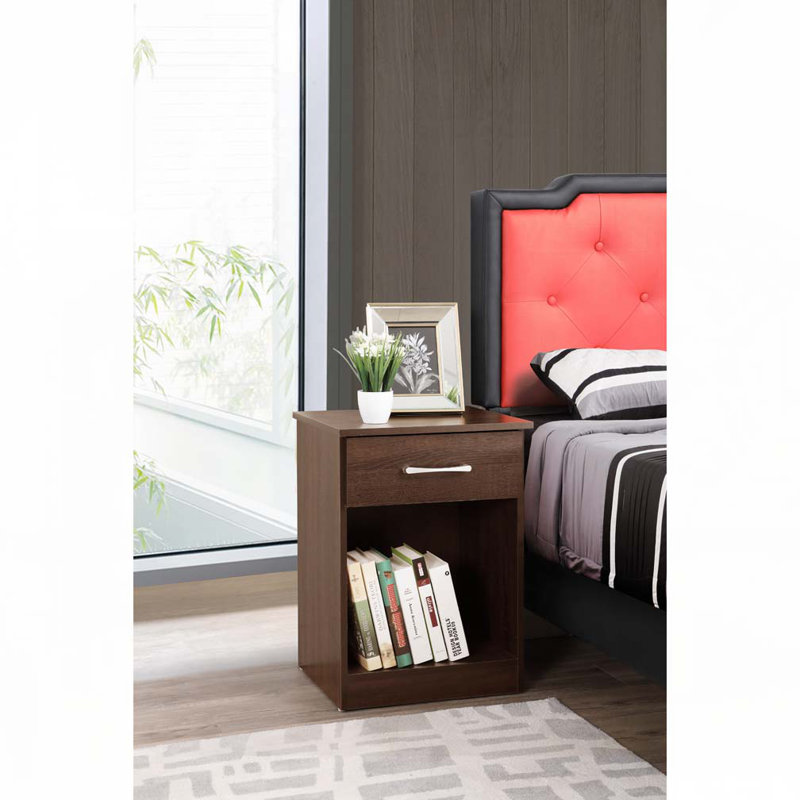 Nightstand, Dark Brown