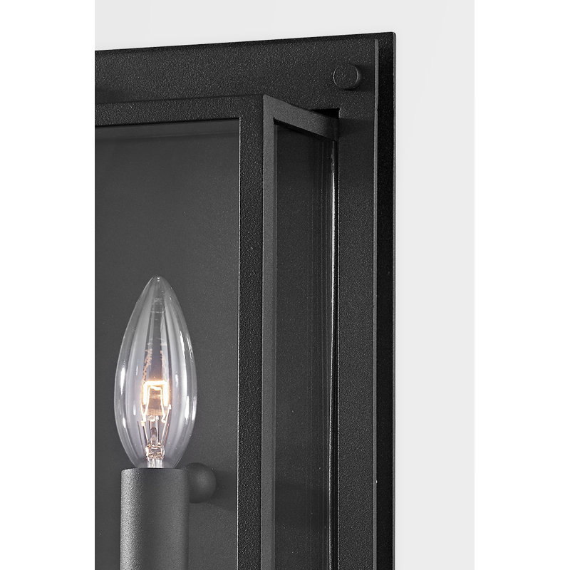 Cadboro Outdoor Flush Mount, 13.5" H x 6.25" W x 4" D