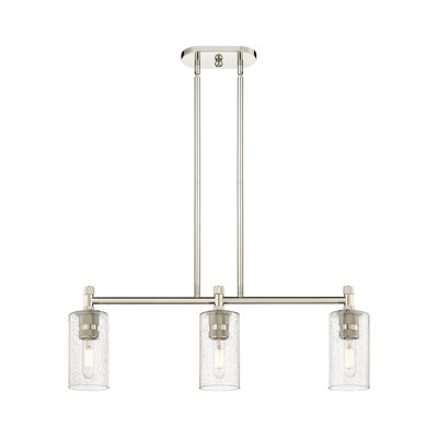 Crown Point 3 Light Stem Hung Island Light