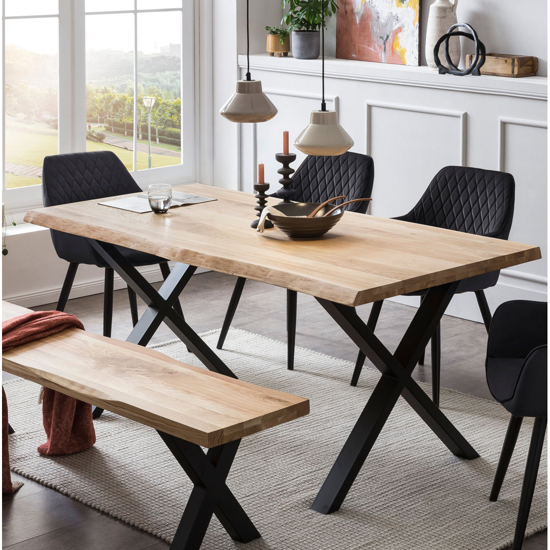 Mayra Acacia Solid Wood Dining Table