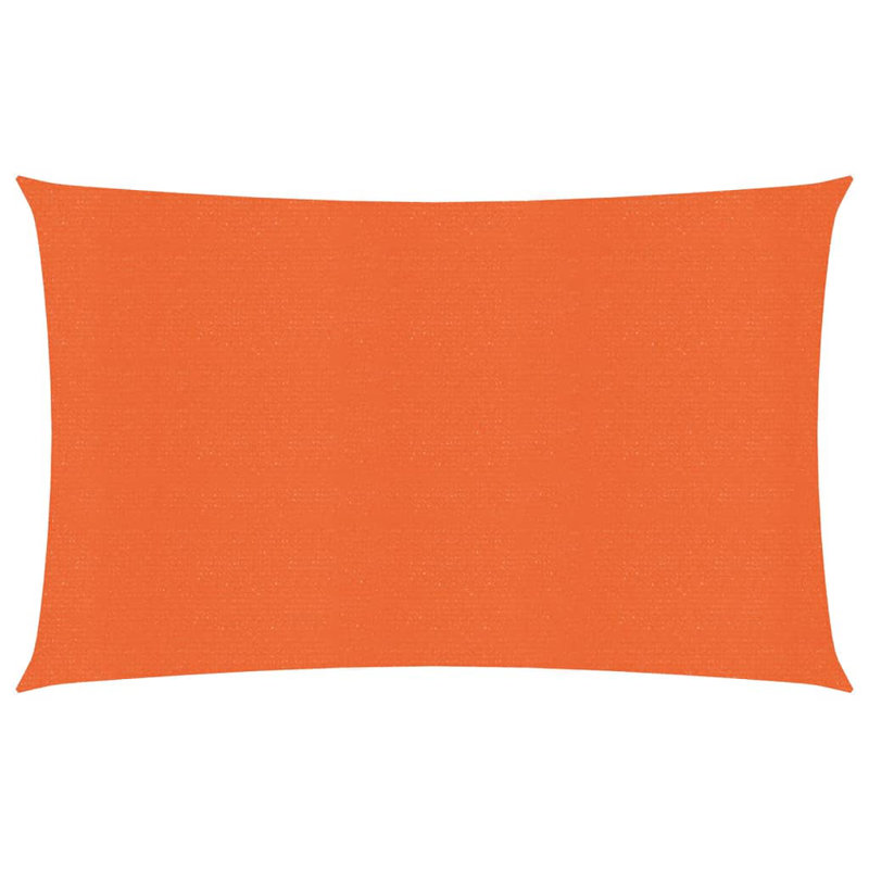 Dakota Fields 500cm W x 350cm D Plastic Cover Retractable Freestanding Awning, Orange