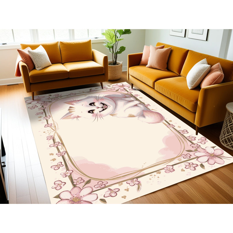 Tapis lavable pour enfants One Allium Way®, Rectangulaire 2 pi x 3 pi