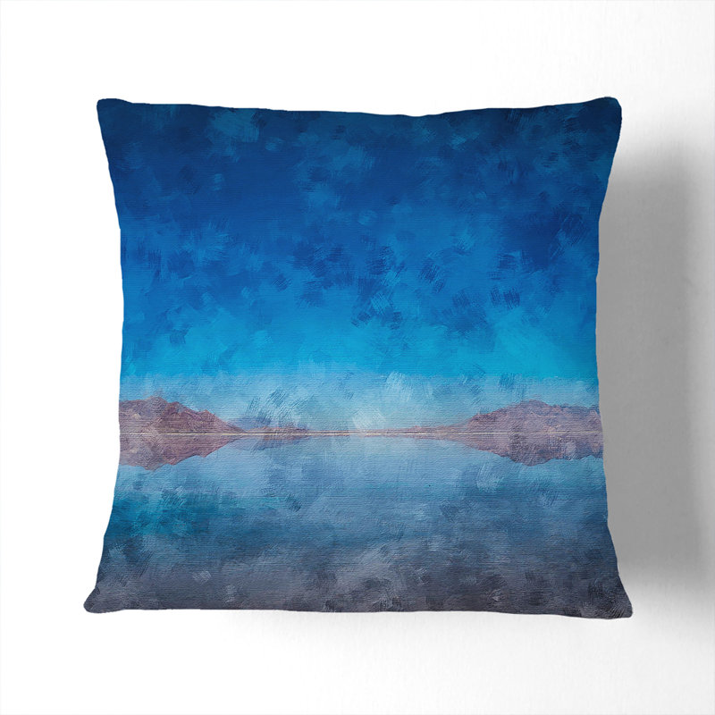 Square Throw Cushion, Black, 40cm H x 40cm W x 15cm D