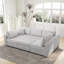 Canapé pour 6 personnes avec repose-pieds hydraulique Soft U-858763867
