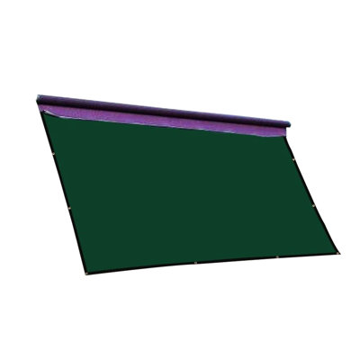 Dark 10Ftx16ft Rv Sunblock Panel Kit, High - Quality , Proof, Long Lasting Use, Ideal For Camping And Holidays, 90% Shading, Edge Grommets, Lightweight Easy To Carry Along Awning Shade Screen Kit In