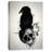 'Raven and Skull' by Nicklas Gustafsson, Canvas Wall Art-16517881