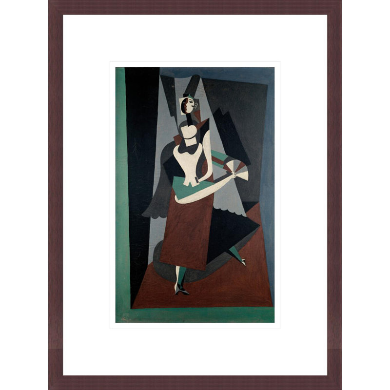 «Blanquita Suárez» par Pablo Picasso, impression giclée sur cadre, H 16,75 po x l 12,6 po