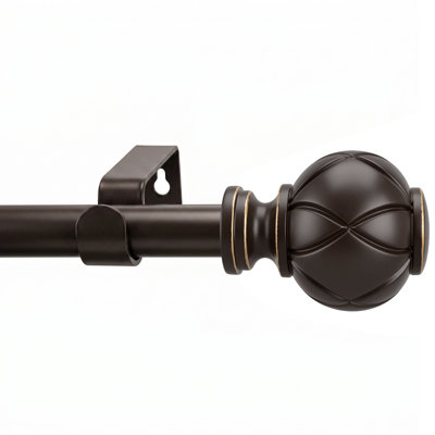 Adjustable Single Curtain Rod