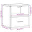 40cm W Metal Bedside Table-572424291