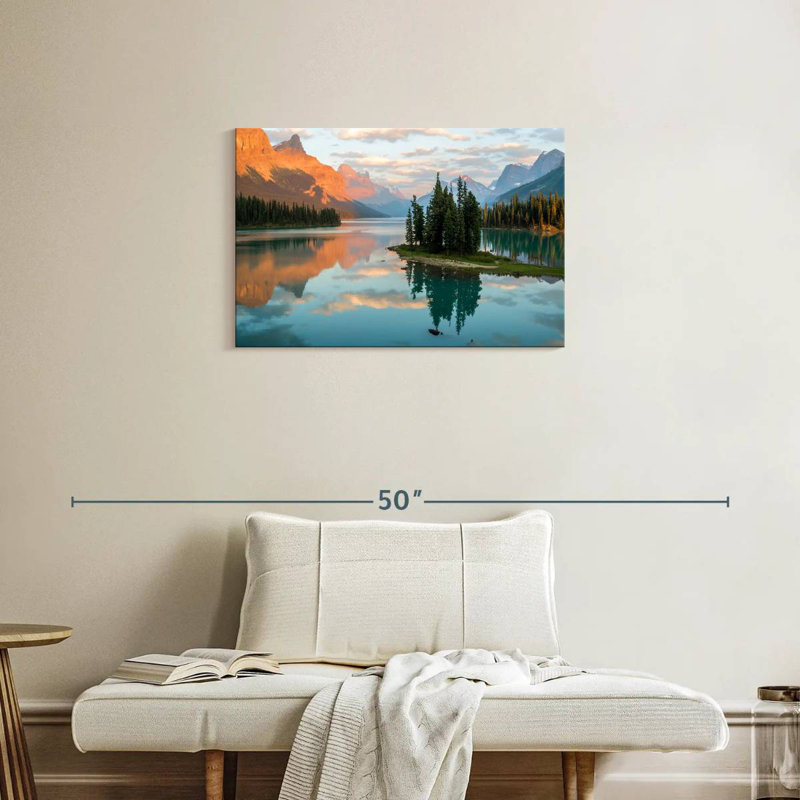 Alvord Maligne Lake Spirit Island, H 20 po x l 30 po
