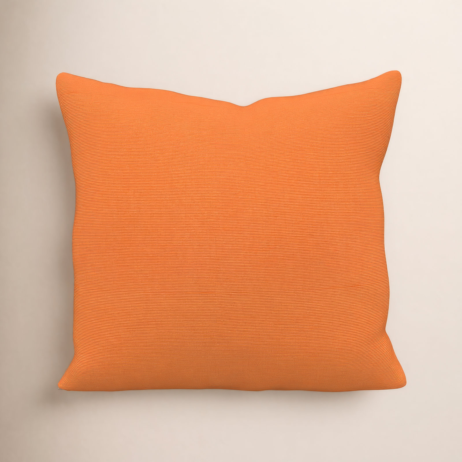 Indoor/Outdoor Throw Pillow, Square 18", Cast Ash Sunbrella® Plainweave