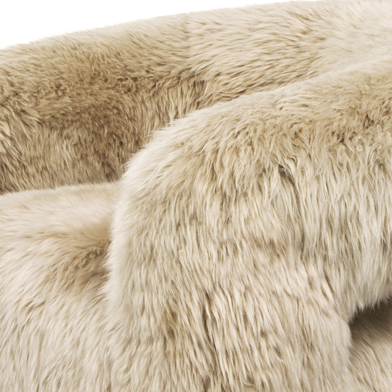 Fauteuil d'appoint à dossier demi-tonneau 35 po Avalon