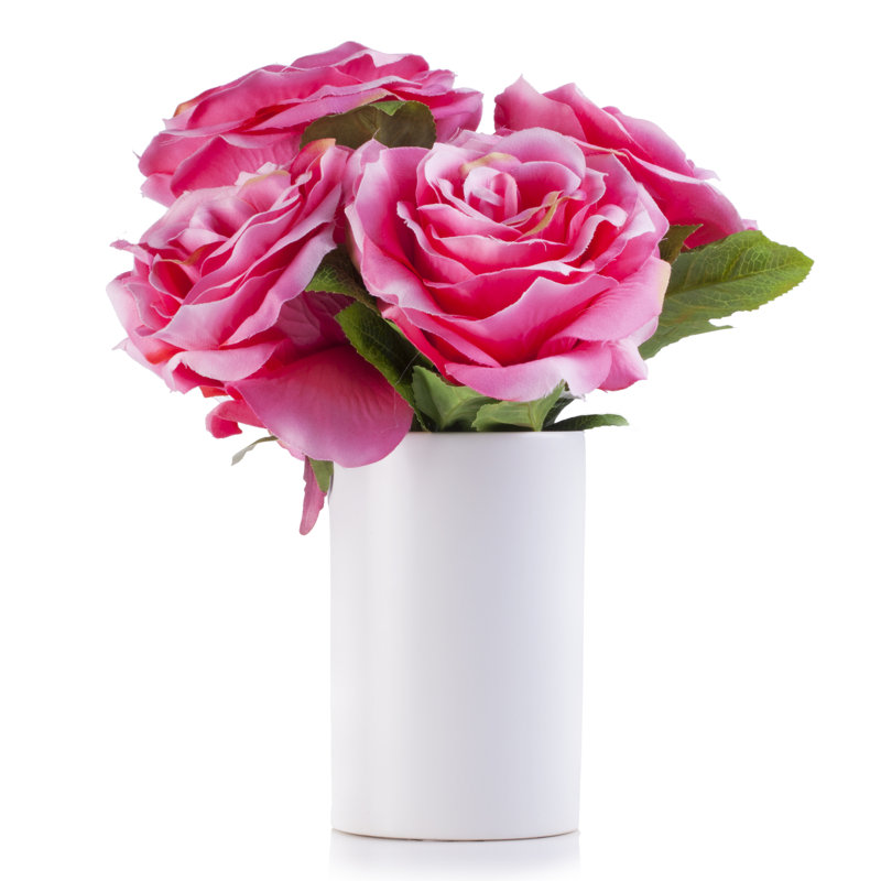 Arrangement floral roses vase, Rose