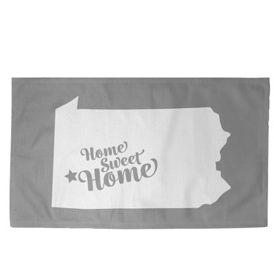Tapis de zone gris doux home Pittsburgh