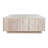 Totka Faux Travertine Rectangular Coffee Table