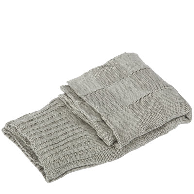 Knitted Throw Blanket