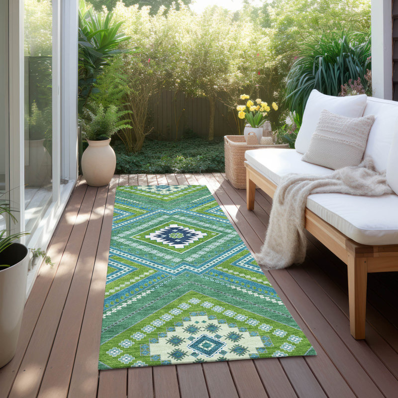 Tapis intérieur / extérieur Chayden Chantille ACN1010, Tapis de couloir 2 pi 3 po x 7 pi 6 po