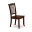 5 Piece Modern Dining Table Set Includes a Rectangle Wooden Table and 4 Kitchen Dining Chairs, 36x60 Inch, Mahogany-276269946-362779454-276269945