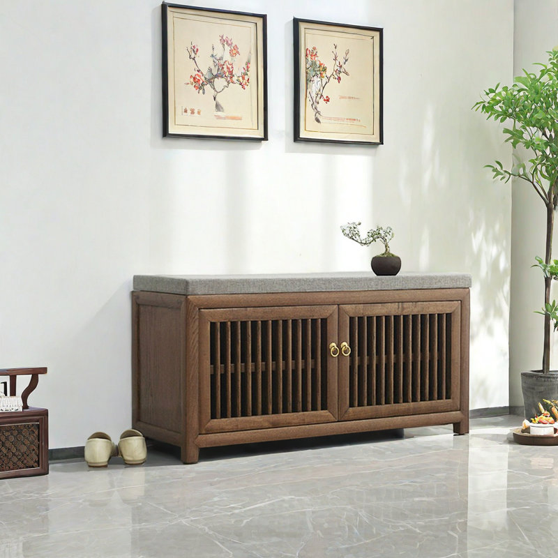 8 Pair Shoe Storage Bench