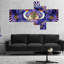 « magic fée pattern illustration », reproduction d’impression sur toile
