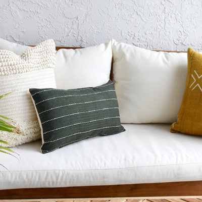 Sundara Threads Handwoven Cotton BOHO Pillow Cover