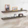 Zahriah 2 Piece Pine Floating Shelf