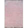 Plush Viscose/ Wool Area Rug in Pink