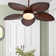 Hollenberg 52'' Ceiling Fan with LED Lights and Mute Motor
