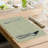 Plastic / Acrylic No Pattern Rectangle Placemat