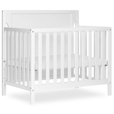 2-in-1 Mini Convertible Crib with Mattress