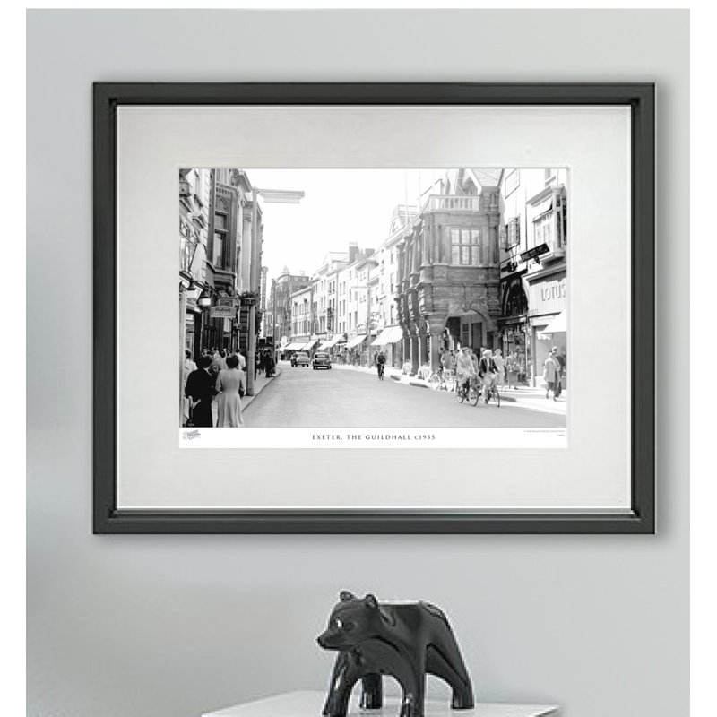 Exeter, The Guildhall C1955 - Single Picture Frame Print, 60cm H x 80cm W x 2.3cm D