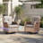 Ashawn Wicker Outdoor Swivel Rocker Chair with Cushions-728327398