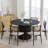 Solid Wood Dining Table Round Pedestal Kitchen Table-18914243-18914240