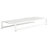 Outdoor Chaise Lounge With 5 - Position Adjustable , White Aluminum Frame And Grey Mesh, 180° Flat, Space Saving, For Various Leisure Lounge, Breathable Weather , Poolside Garden-1651710205
