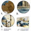 Ensemble de décorations murales bleues et bleues-107190403-107190404