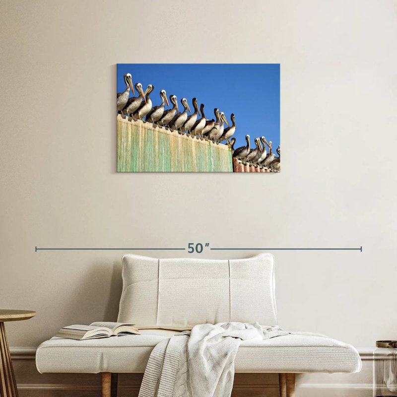 Brampt Pelican Party, 20" H x 30" W
