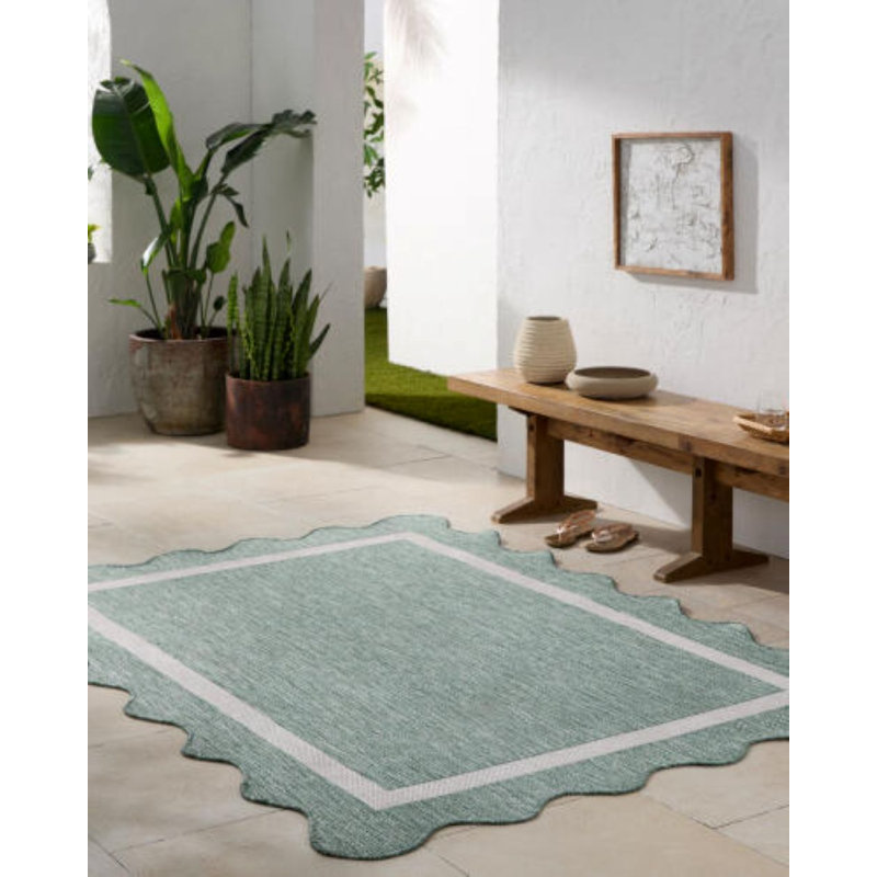 Skiles Machine Woven Rug, Rectangle 6'6.7" x 9'0.3"