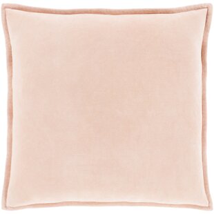 Flanigan Square Cotton Pillow Cover & Insert Gracie Oaks Color: Orange