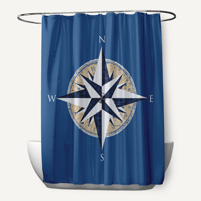 Rideau de douche Compass
