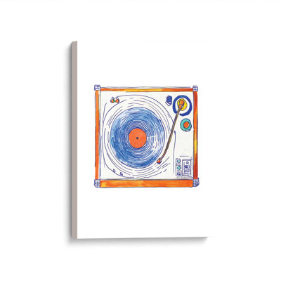The Timeless Turntable by Seven Trees Design Art Print
