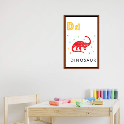 Alphabet Flash Cartes D - impression d'art graphique