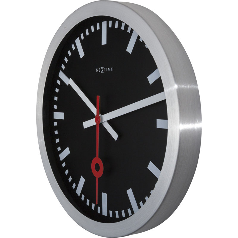 Metal Wall Clock, 35cm H x 35cm W x 4.5cm D