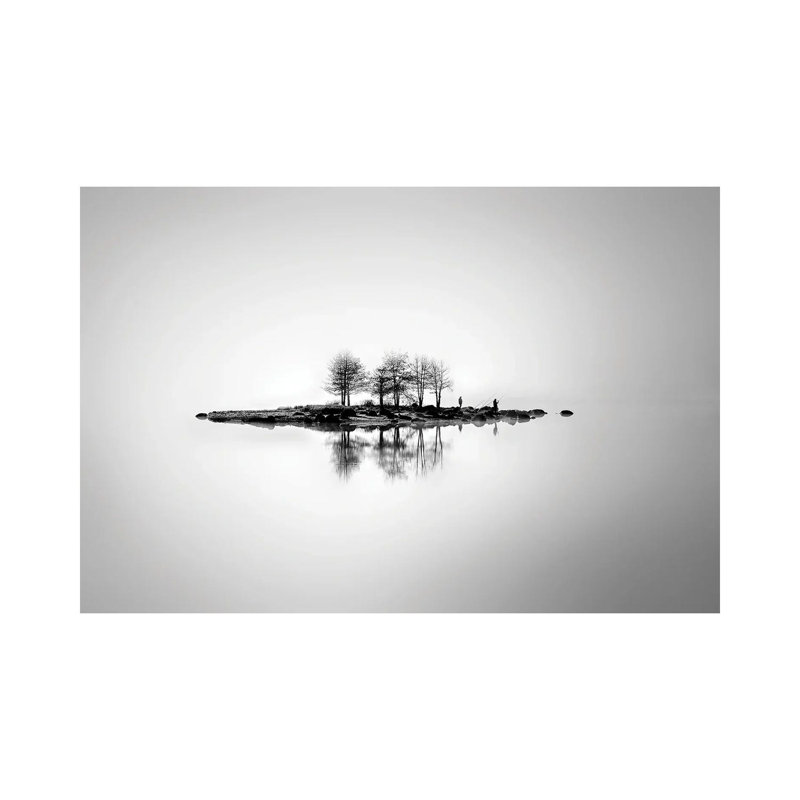 The Floating Island by Albena Markova - Wrapped Canvas Print, 20.32 cm H x 30.48 cm W