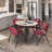 Inbox Zero Nicklow Tapered Post Table Legs-1157827301