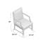 Warwick Upholstered Arm Chair-366962004-366963233
