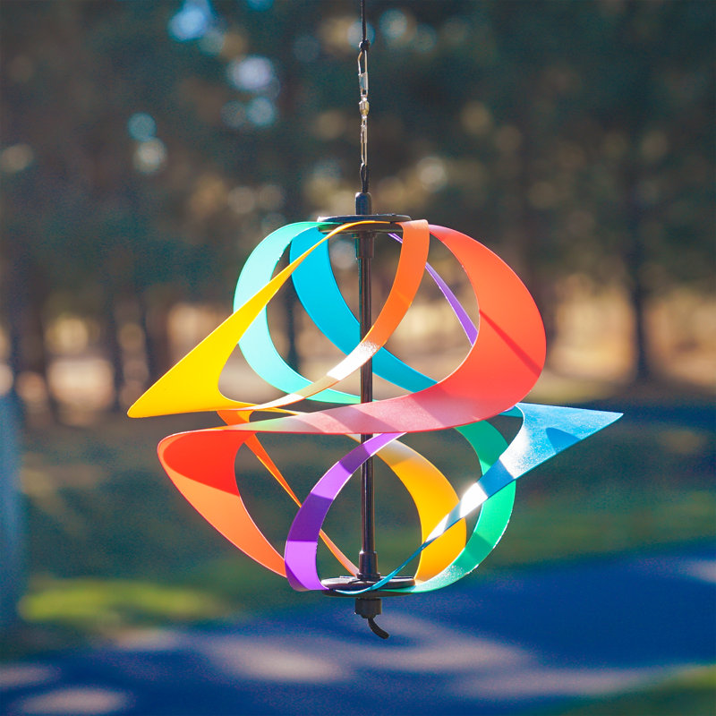 Poly Vortex Single Spinner, Rainbow