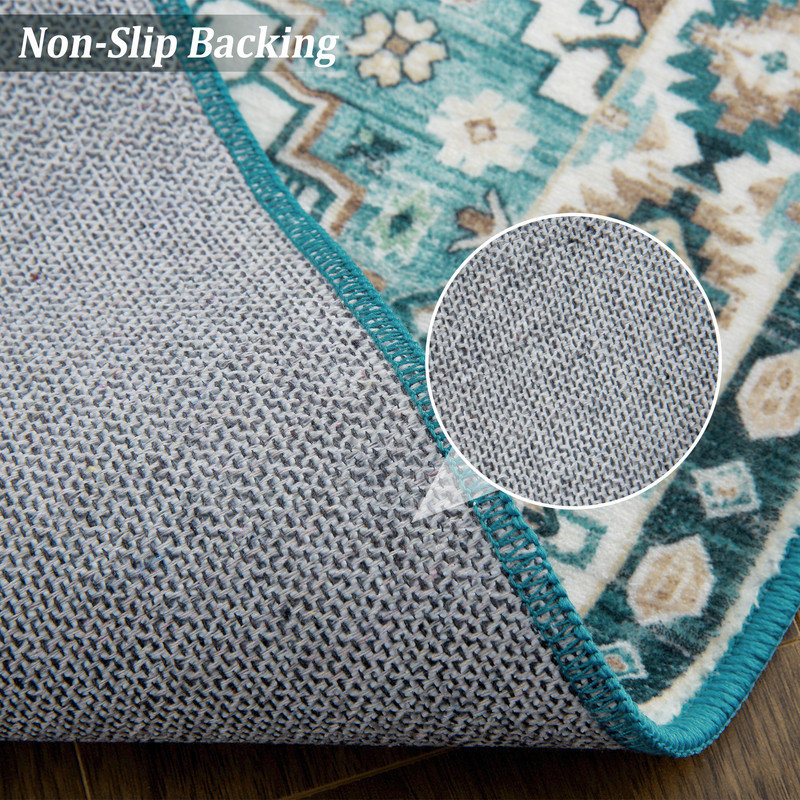 Osias Area Rug, Rectangle 80 x 150cm, Green